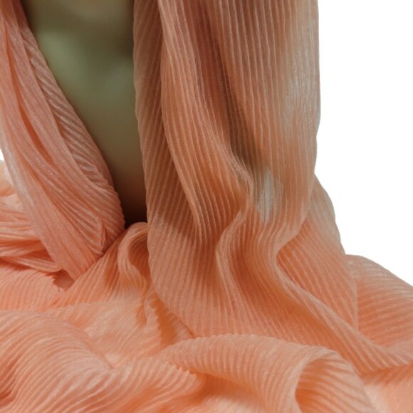 Orange Sheer Scarf - NEW - Picture 3 of 7